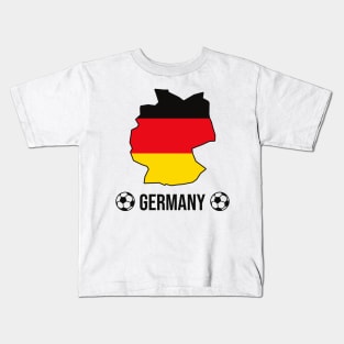 Germany Soccer Fan Country Germans Kids T-Shirt